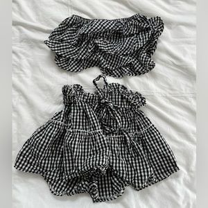 Gingham set